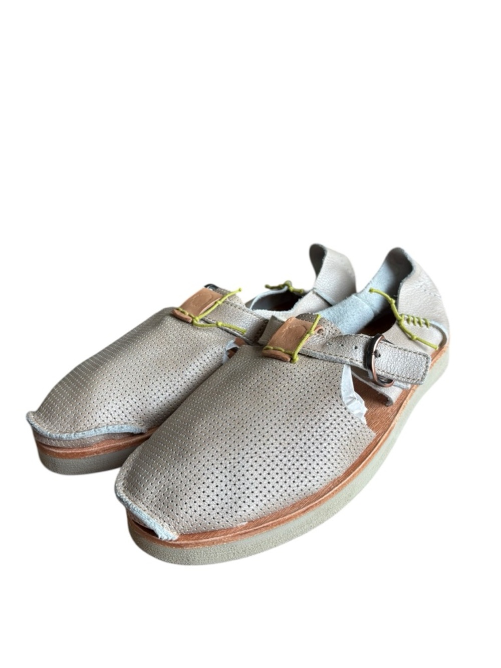 Satorisan Benirras Slip-on Sandal/Sneaker in beige metallic beige size 42/US10 - Picture 4 of 8